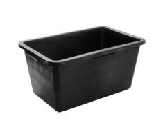 Xclou 182052 - Mastello per malta, 90 litri, colore: Nero
