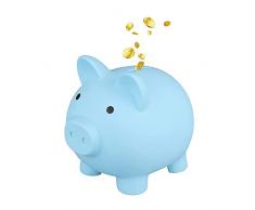 Salvadanaio a forma di maialino, per bambini, adulti