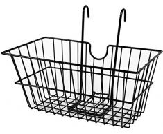 artex 31.09.84 Cestino Bici Anteriore Nero Sport Misure Cm 38x24x19h