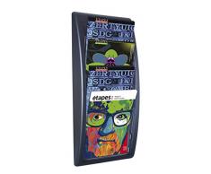 Paperflow K540611 Quick Fit A4 Portariviste da Muro, 4 Scomparti