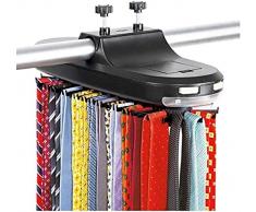Portacravatte Motorizzato Elettrico Portacravatte Girevole Automatico E Porta Cinture Può Contenere Fino A 64 Cravatte, Organizer Girevole Per Armadio E Portaoggetti Per Cravatte Per Accessori Da