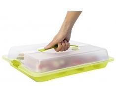 Rotho John 1714605070 Contenitore Porta Dolci, Verde, Grande