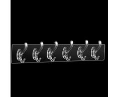 MGKolbe® Appendi Accappatoio Adesivo/Porta Cinture Armadio/Appendiabiti/Porta Asciugamani/Attaccapanni/Porta Tazzine Caffè/Porta Mestoli Portachiavi da Parete/Adesivo Resistente a Vita