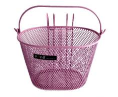 Point VR Colour 05107700 - Cestino per Bicicletta da Bambino 25 x 16 x 16 cm, Colore: Rosa