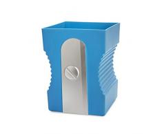 Balvi Cestino Carta Sharpener Colore Blu Cestino a Forma di temperamatite Plastica ABS/PP 29cm