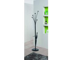 Appendiabiti Alba - Festy - nero - 5 appendini - 187 cm - 38 cm - PMFESTY N