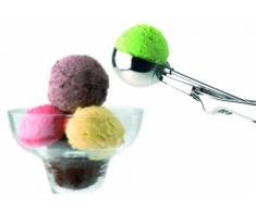 PIAZZA Porzionatore per Gelato - in Acciaio Inox - Capacità 1/20 Litri