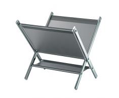 King Home P1671021 Portariviste Cromato, 41,5X39X39,5H