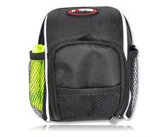 Cestino anteriore borsa manubrio monopattino MTB bici bicicletta borsa da sella con parapioggia