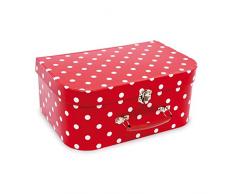 Cestino picnic a pois (13 pezzi)