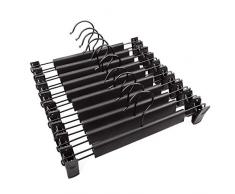 Grucce Per Pantaloni Con Clip - 10 Pezzi Antiscivolo E Regolabili - Foto 4