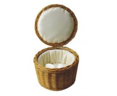 APS 42949-26 Cesto Uova Imbottito, Polyrattan