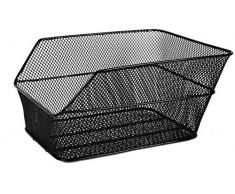 artex 34.54.50 Cestino Bici Posteriore in Rete Nero Speedy Misure Cm 39x30x19h, è Necessario Il Portapacchi