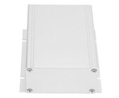 Universale Alluminio Scatola DIY Elettronico Custodia 39x88x100mm, scatola di giunzione per scheda PCB fai da te