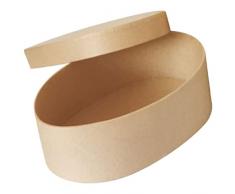 SHERCHPRY Scatole Per Torte Scatole Scatole Di Biscotti Ovali Di Torta Scatole Di Di Kraft Scatole Di Regalo Per Mini Torte Fetta Di