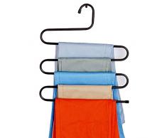 Gruccia Per Pantaloni Design Salvaspazio Appendini In Acciaio Inossidabile 62438 (1)