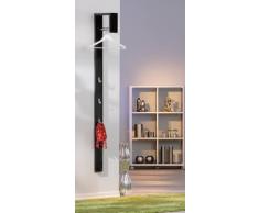 Links Slim A1 - Appendiabiti. Dim: 10x33x177 h cm. Col: Nero. Mat: MDF.