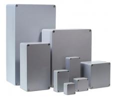 Bernstein 801100011 scatola di alluminio ca-210, envolventes industriali, 122 mm x 122 mm x 90 mm Dimensioni