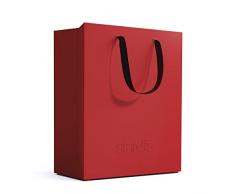 stardis binbox Design Cestino rettangolare elegante secchio di carta con manici per ufficio, in plastica