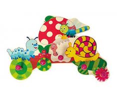 Hess giocattoli di legno 30299 armadio fungo in legno, Circa 35 x 28 cm