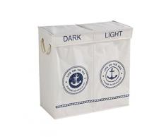 Wenko Uno Sylt - Cesto portabiancheria, Misura L