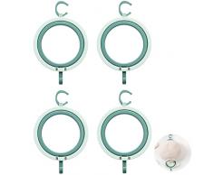 4pcs Porta Organizer per Cappelli Rack Cappelli Baseball Porta Cappelli Parete Rack Appendi Cappelli Supporto Organizer per Cappelli Porta Rack Berretti Per sciarpe asciugamani cravatte chiavi scialli