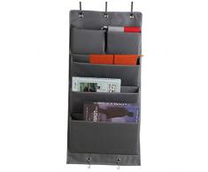 easybuy Portadocumenti da Parete, Portaoggetti da Appendere con 5 Scomparti, portariviste Organizer da Porta per Ufficio Organizzazione di File Magazine