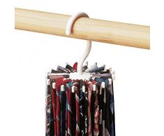 Gleader Portacravatte giravole supporto cravatta organizzatore cravatta