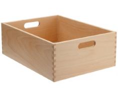 Zeller 13308 Scatola Multiuso, Legno, Beige, 40x30x15 cm