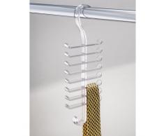 InterDesign Clarity Portacravatte/Cinture Verticale, Trasparente