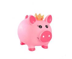 CLISPEED Corona Salvadanaio Salvadanaio Salvadanaio Salvadanaio Salvadanaio Bambini Salvadanaio Regali Decorazioni per la casa (Maialino, Piccolo)