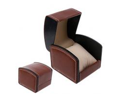 ZJL220 Luxury Watch Box in Similpelle con portacravatte per Cuscino