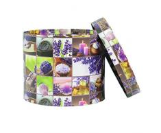 Set di 4 Scatole Decorate Giro - B