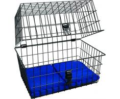 artex 34.53.70 Cestino Bici Posteriore/Anteriore per cane/gatto PET MAXI Nero Misure Cm 52x36x43 h, è Necessario il Portapacchi