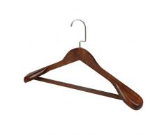 CAZARU Appendiabiti in Legno massello Appendini Antiscivolo Appendiabiti Camicie Maglioni Appendiabiti Stendibiancheria Deposito Indumenti per la casa