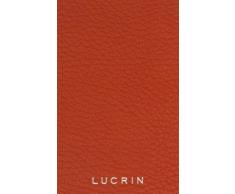 Lucrin - Svuotatasche normale - Vacchetta ruvida - Pelle - Arancione