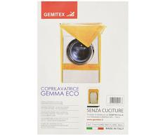 GEMITEX Gemma Telo Coprilavatrice, PVC, Fantasia, 60x60x77 cm