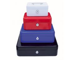 Wedo 145303H Gr. 3 Cassetta Portavalori con Clip, 25.2 x 18.0 x 9.0 cm, Blu