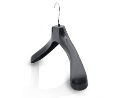 Kiroplast 20 Grucce Appendiabiti Capospalla Appendini Giacche Cappotti Spalla Larga Plastica Antiscivolo Stampelle Extra Large Uomo Donna (39cm)