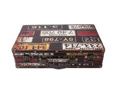 NITRIP Scatola portaoggetti Decorativa a Lunga Durata Bella Scatola portaoggetti in Legno Vintage per caffetteria per casa per Ufficio per Camera da Letto