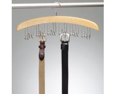 Zeller 17116 Portasciarpe, Metallo, Beige, 43x5.5x18 cm