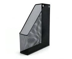 DEPILA Cartella Tascabile in Rete Metallica a Parete portariviste portariviste cartaceo Portadocumenti scaffale scaffale Home Office Desktop Organizer Scaffale