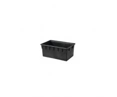 MASTELLO RETTANG. LITRI 250 94x63 h.57 NERO STEFANPL