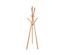 anaan "9" Appendiabiti da Terra Design Legno Attaccapanni da Pavimento con 9 Ganci Appendere Abiti Sciarpe e Cappelli per Ufficio Casa Moderno Scandinave 175cm (9 bastoni in Legno Massiccio faggio)