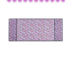 LIOOBO Coprilavatrice Copertura Frigorifero Universale con Tasche portaoggetti da Appendere 55x130cm (Viola)