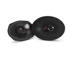 JBL Stage3 9637 Set di casse auto a 3 vie di Harman Kardon - Altoparlanti auto da 375 Watt - Scatola ovale JBL grande 6 x 9 (152 mm x 230 mm)