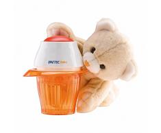 Imetec Bimbo HM3 Omogeneizzatore, 2 Vasetti Salvafreschezza, Lame Acciaio Inox, Funzionamento ad Impulsi, 400 ml