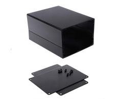 SHUXIN - Scatola di giunzione in alluminio per progetti fai da te, 155 x 120 x 83 mm