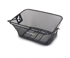 Basil Tigre, Cestino per Bicicletta Unisex Bambini, Nero, 22 x 31 x 14 cm