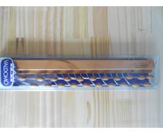 Valdomo Lusso Portacravatte, 21 Posti, Legno, Noce, 40x13.5x4 cm